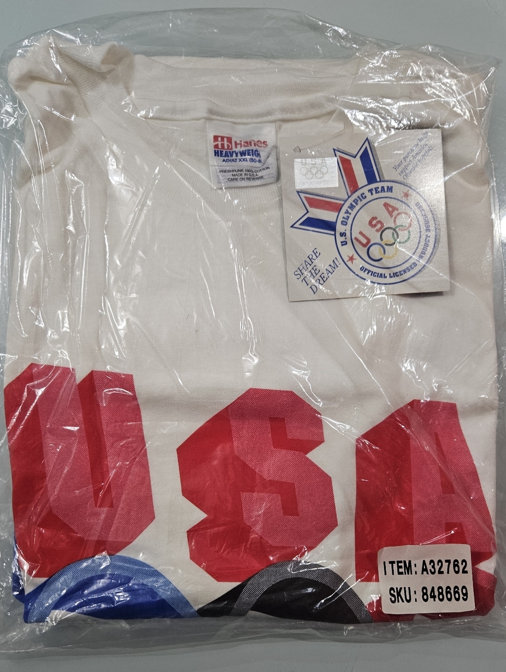 Vintage 1996 Atlanta Olympics Deadstock Tee